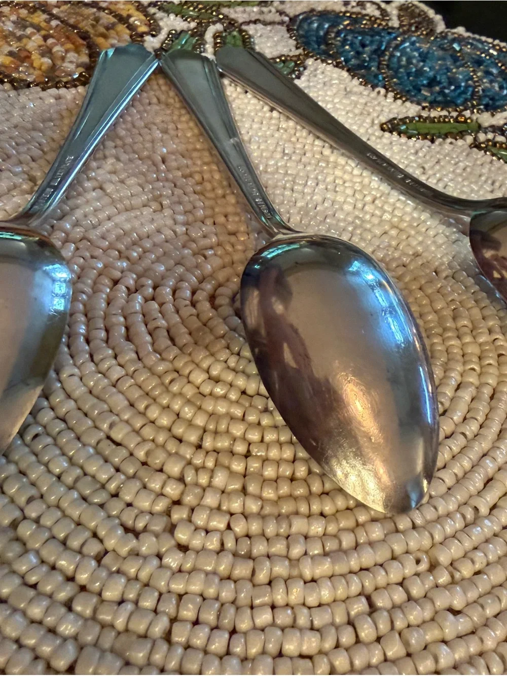 Silver- plated Set of 3 Holms & Edwards 1921 Hostess pattern Spoons